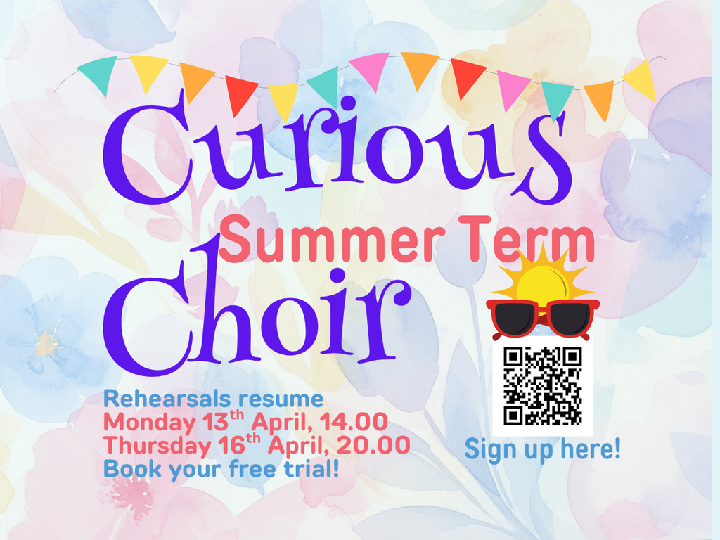 Curious Choir summer term 2026 restart